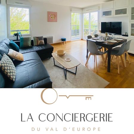 Charmant Appartement 3 Pieces Proche Rer & Disney Montevrain Ngoại thất bức ảnh