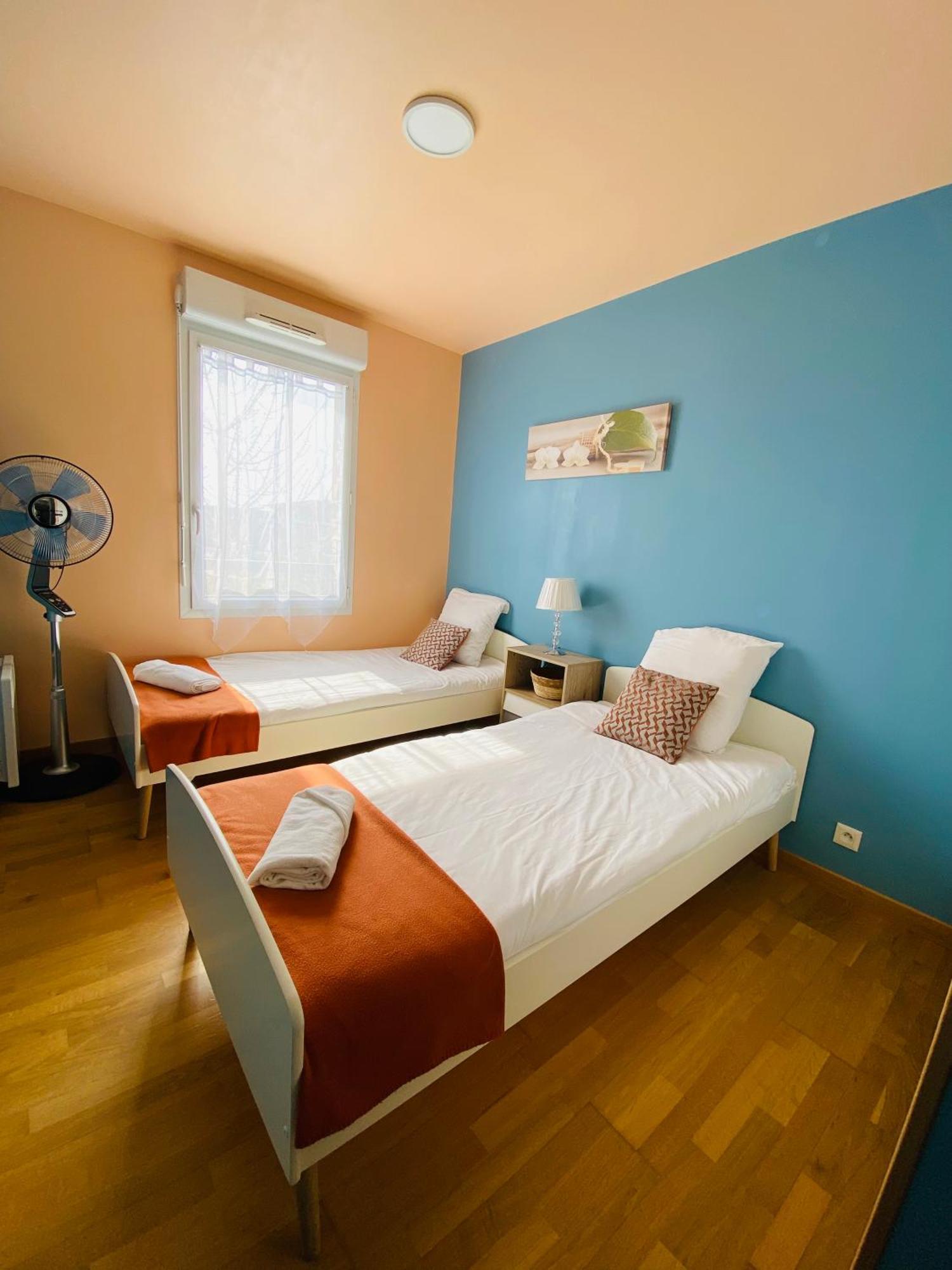 Charmant Appartement 3 Pieces Proche Rer & Disney Montevrain Ngoại thất bức ảnh